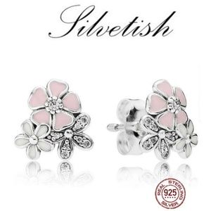 Silvetish Sterling Silver Poetic Blooms Stud w/ GB